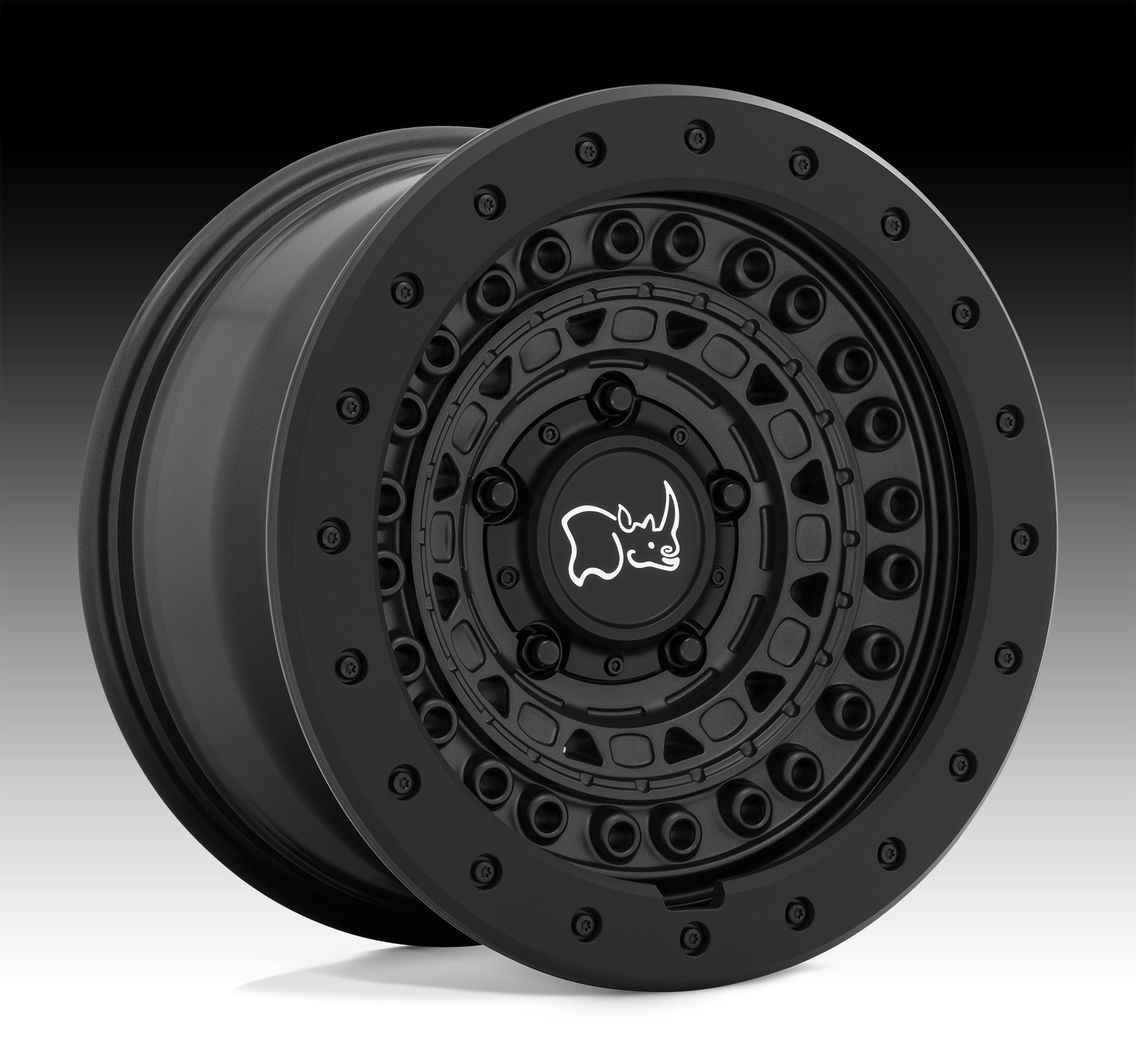 Black Rhino Barricade Gunblack Custom Truck Wheels - Barricade - Black